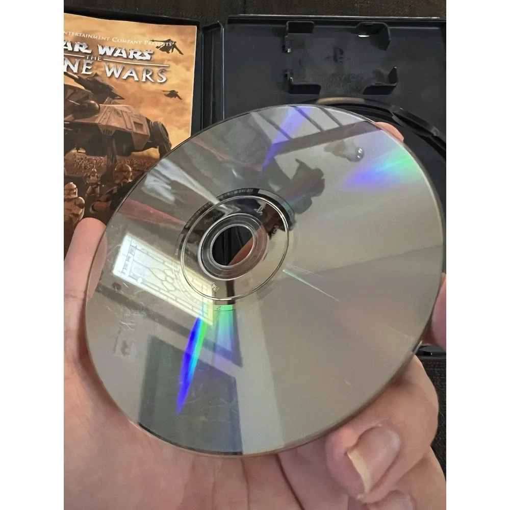 Star Wars: The Clone Wars‎ (Sony PlayStation 2, PS2) W/ Manual
